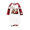thumbnail image 1 of Lopecy-Sta Christmas Loungewear for Toddlers, Cute Print Pajama Rompers for Family Soft Warm Sleepwear Set, Family Matching Pajamas Set for Little Baby, 1 of 7