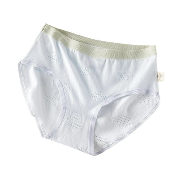 Lopecy-Sta Cotton Panties for Women Underwear Full Coverage Panties Soft Stretch Ladies Breathable Briefs