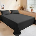 thumbnail image 1 of HKEJIAOI House Warming Gifts New Home Bed Sheets High-end Hotel Sheets Luxurious Soft Quality Bedding Sheets Wrinkle- Fouling-, 1 of 7