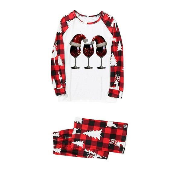 Lopecy-Sta Long Sleeve Pajamas for Men, Christmas Family Pajama Sets for Father, Soft Warm Matching Sleepwear Set for Men