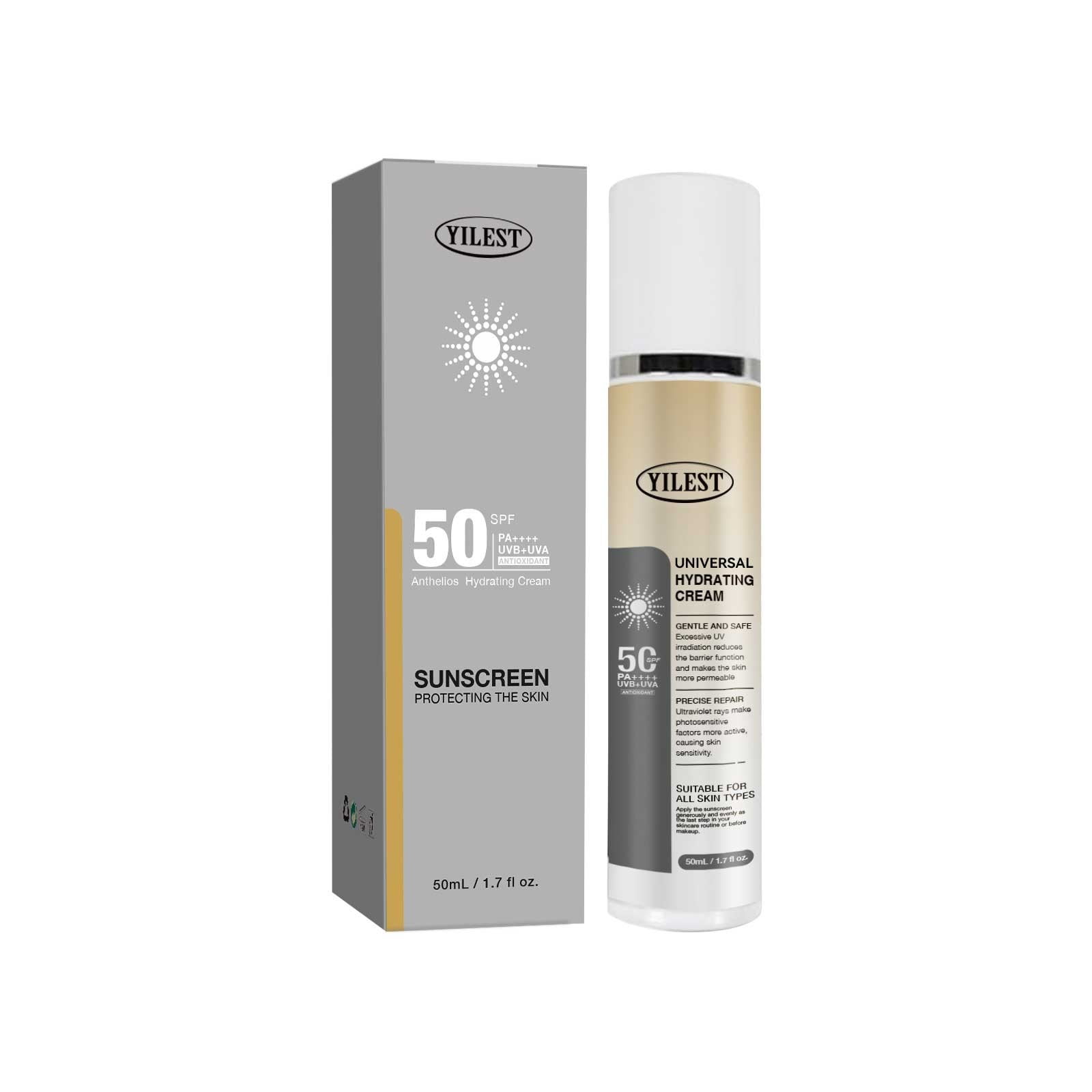 HKEJIAOI Moisturizing Sunscreen Lotion, Water Based Sunscreen for Face & Body, Broad Spectrum