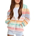 thumbnail image 1 of Lopecy-Sta Outdoor Hooded Jacket for Kids Lightweight 2025 Fall Winter Fashion Long Sleeve Hooded Sweatshirts Long Sleeve Comfy Casual Jacket for Toddlers, 1 of 8