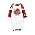 thumbnail image 1 of Lopecy-Sta Pajamas for Toddler,Christmas Pajamas Matching Family Pajamas Sets Long Sleeve Rompers Holiday Sleepwear Homewear for Baby, 1 of 7