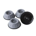 thumbnail image 1 of HKEJIAOI Refrigerator Organizers and Storage Shock-absorbing Base For Washing Machine And Refrigerator 4PCS, 1 of 9