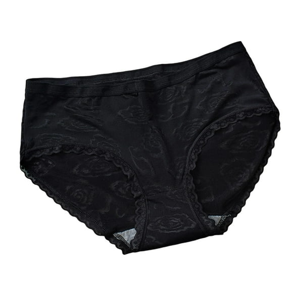 Lopecy-Sta Women's Briefs Firm Control Shapewear Brief with Lace Comfortable High Waist Underwear for Women