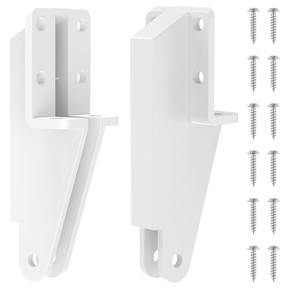 HKJUNFEI 2Pcs Screen Door Closer Bracket Exact Fit Standard Size Long Service Life and Reliable Performance for Repairing Easy to Install