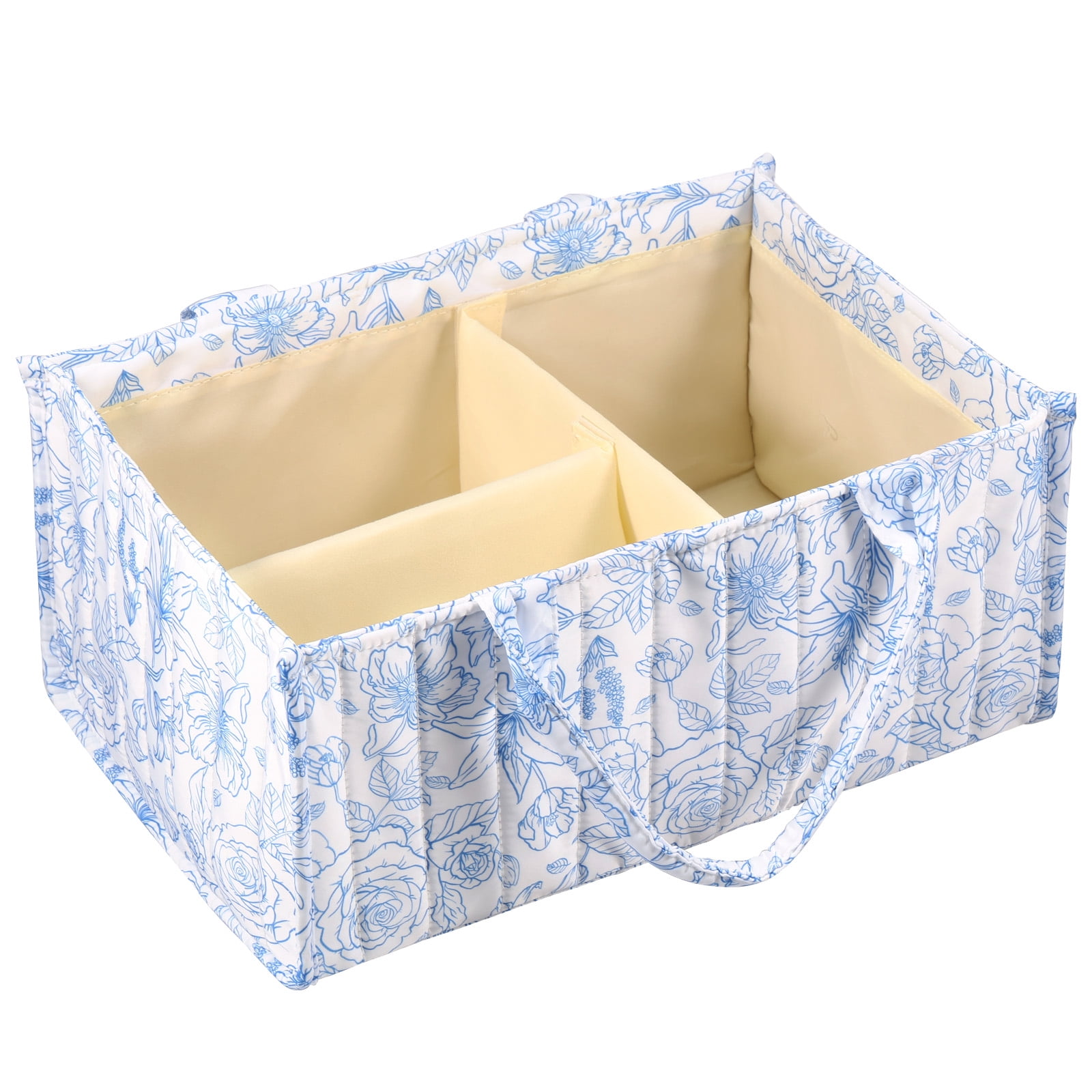 HKJUNFEI Baby Diaper Caddy Organizer with Cotton and Polyester Lightweight and Portable Diaper Caddy Organizer for Home Outdoor