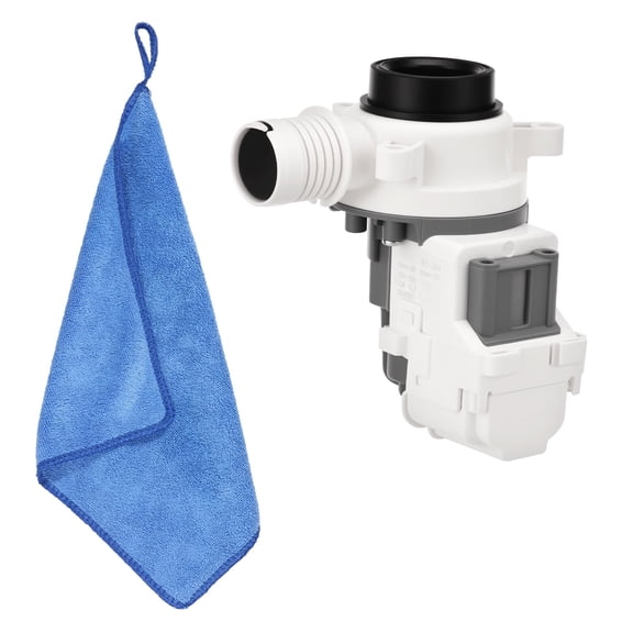 HKJUNFEI Washing Machine Drain Pump with Plastic Wide Compatibility Washer Pump Replacement for WTW5100HC1 8TWTW5010PW0