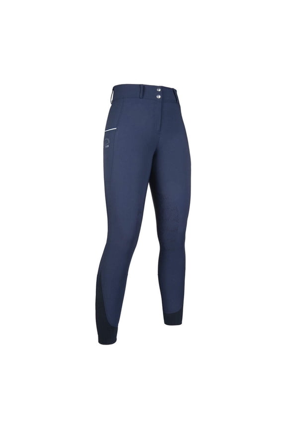 HKM Comfort Flo- Style Si. Knee Patch Riding Breeches