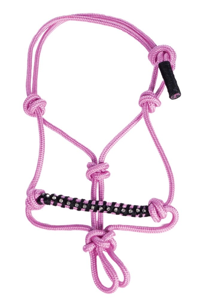 HKM Rope Halter -Hobby Horsing-Rose - Walmart.com