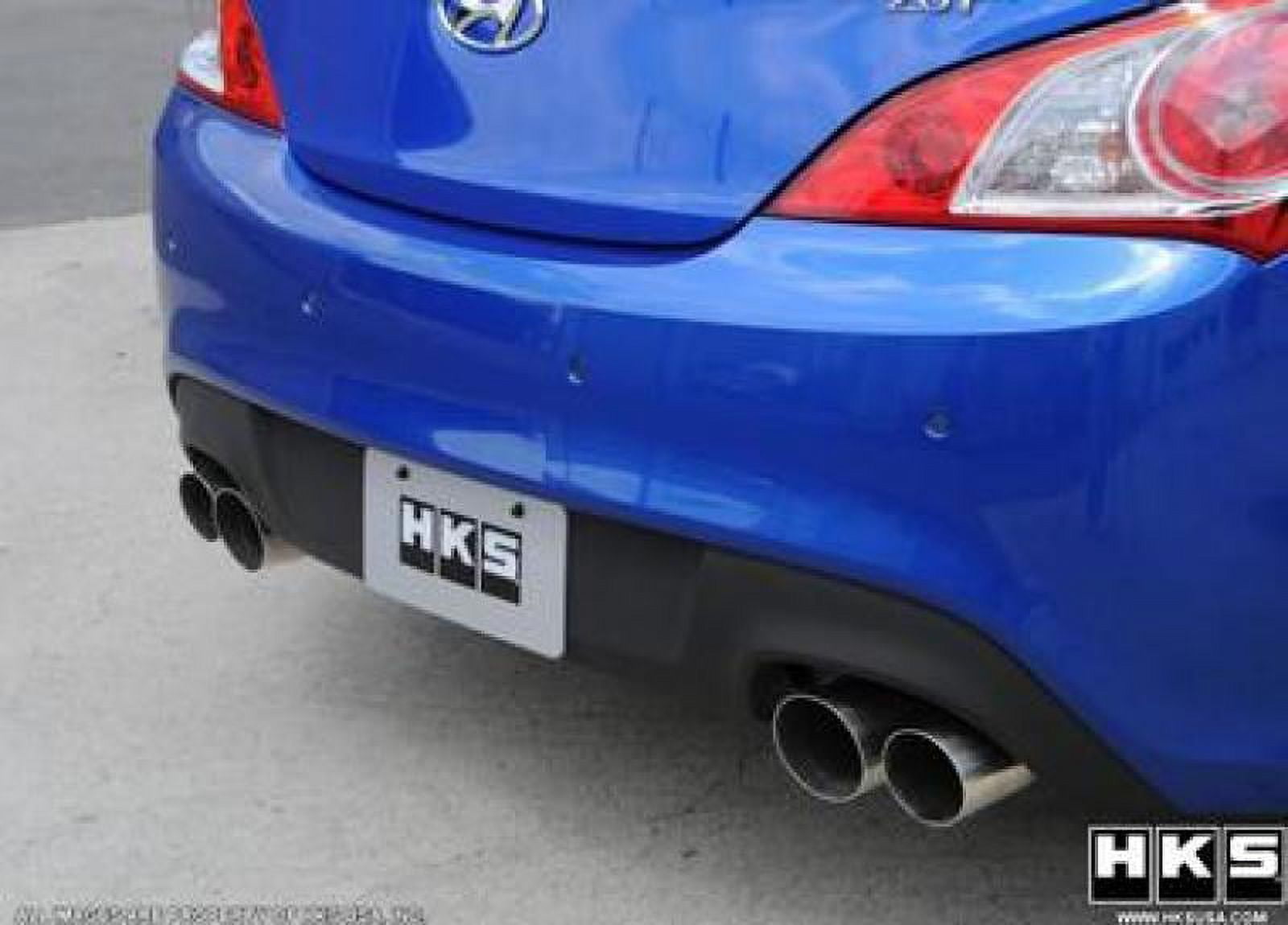 HKS 10+ Genesis V6 2.0L Turbo Legamax Premium Rear Section Exhaust ...