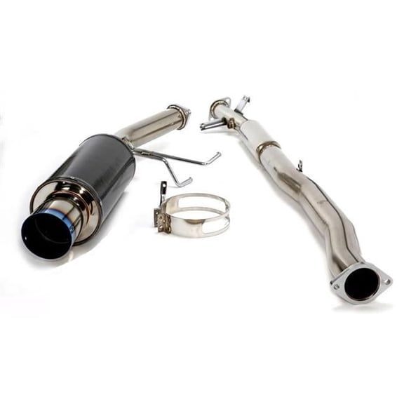 HKS 3112-EX003 Hi-Power Exhaust System for 1995-1998 Eagle Talon TSE 2.0 Turbo FWD & 1995-1999 Mitsubishi Eclipse Carbon Ti