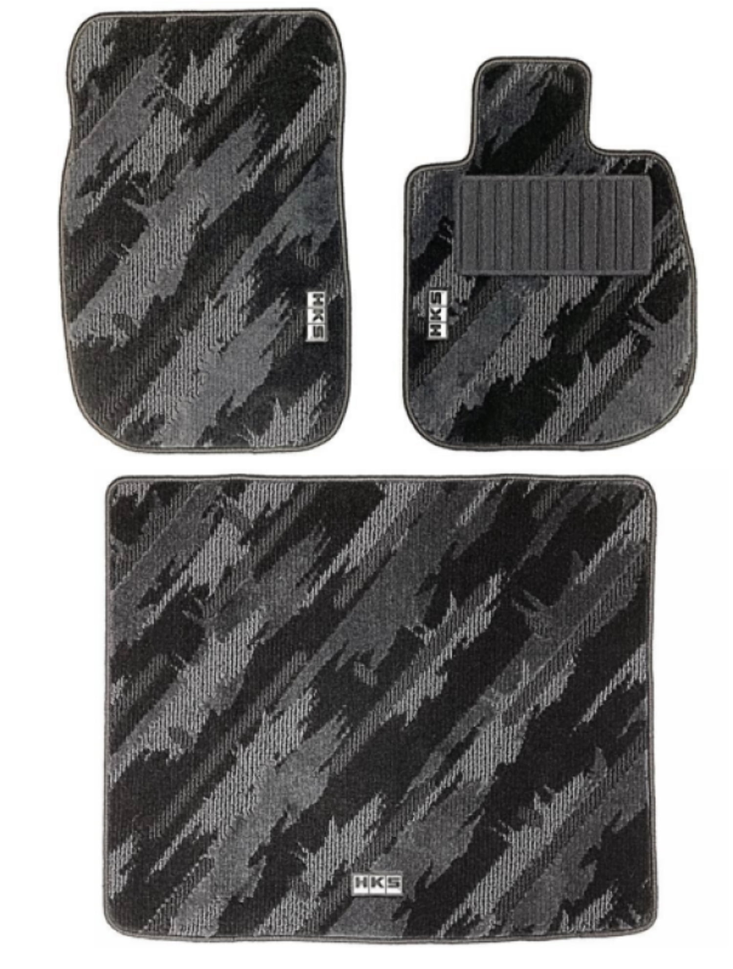 HKS Floor Mat and Luggage Mat Full Set Monotone Oil Splash Toyota GR Supra