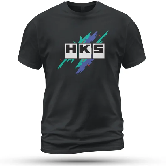 HKS Retro Pattern Classic T-Shirt Funny Size S-5XL Made in USA