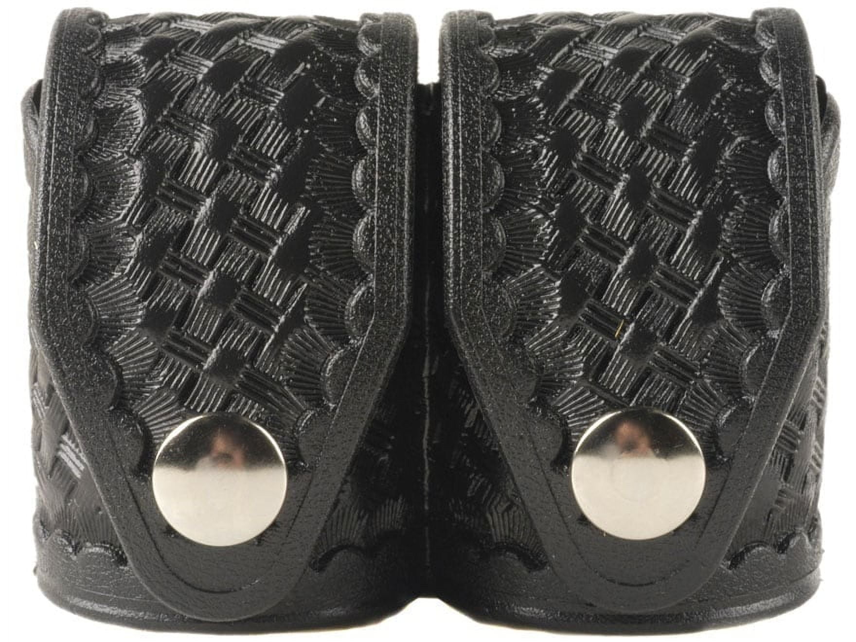 HKS SPEEDLOADER CASE LARGE FITS BELTS UP TO 2.75" BLACK NYLON