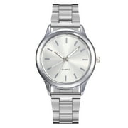 HKUKY Luxury Watches Quartz Watch Stainless Steel Dial Casual Bracele Watch