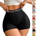 thumbnail image 1 of HKYNLAG Women's Underwear Seamless Boxers High Waisted Boyshorts Full Coverage Panties No Show Women's Underwear Mint Green L, 1 of 3