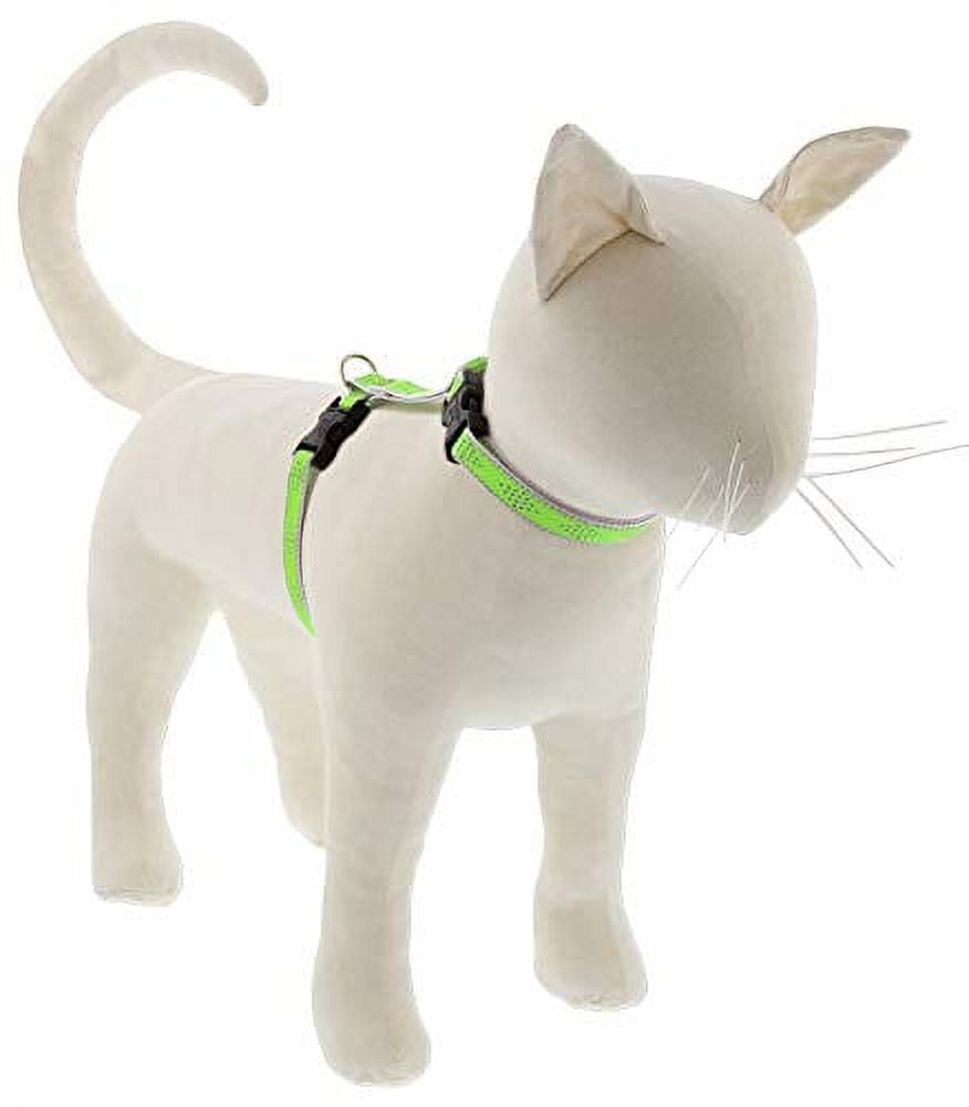 HL 1/2in Green Diamond 12-20 H-Style Cat Harness