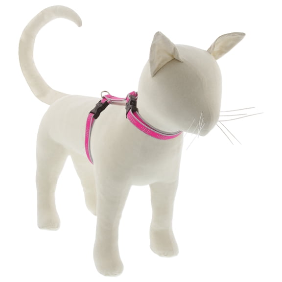 HL 1/2in Pink Diamond 12-20 H-Style Cat Harness