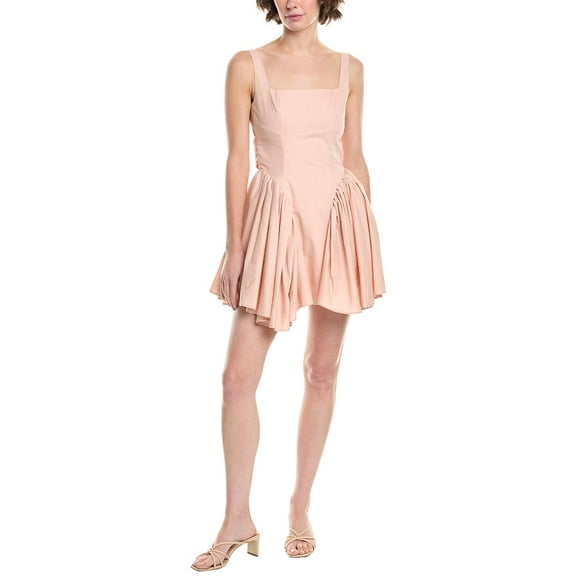 HL Affair womens  Gathered Mini Dress, m, Pink