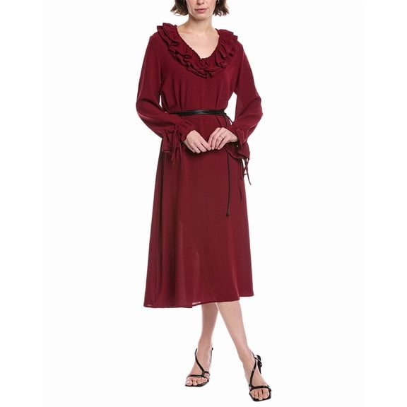 HL Affair womens  Midi Dress, s, Red