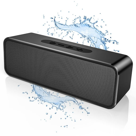 HL Bluetooth Speakers, 20W IPX7 Waterproof Speaker Wireless Bluetooth-V5.0, HiFi Stereo Sound, 1000mins Playtime, Portable Speaker for Home, Outdoor, Party