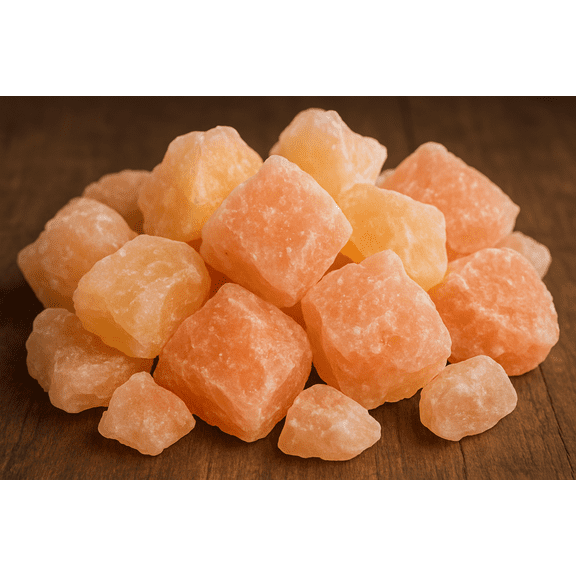 HL Himalayan Pink Salt Crystals Rock Stones with 84 Traces Of Minerals Crystals (5lbs)