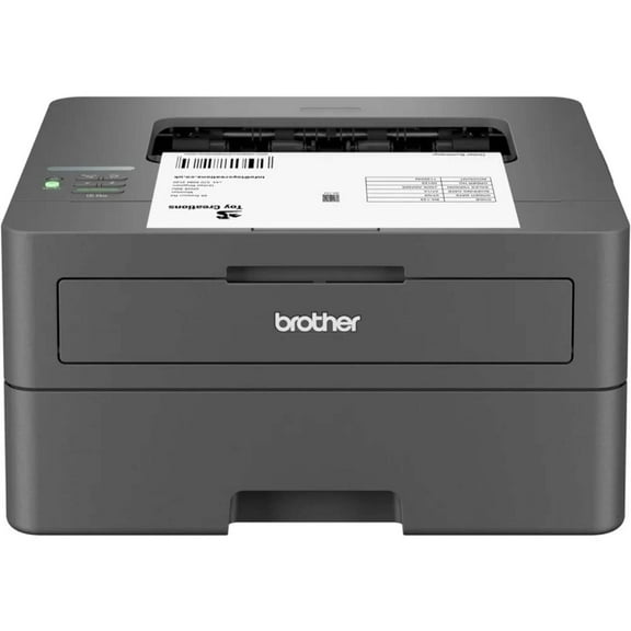 HL-L2405W Wireless Compact Monochrome Laser Printer with Mobile Printing, Black  White Output | Includes Refresh Subscription