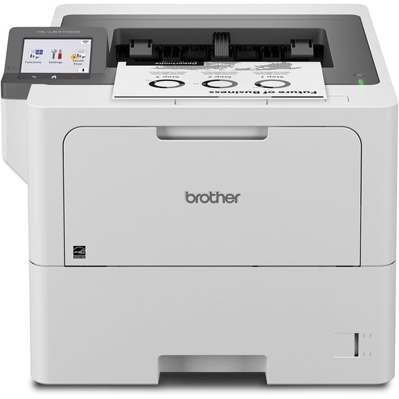 HL-L6310DW Enterprise Monochrome Laser Printer with Low-Cost Printing, WirelessNetworking, and Large Paper Capacity, Works Alexa
