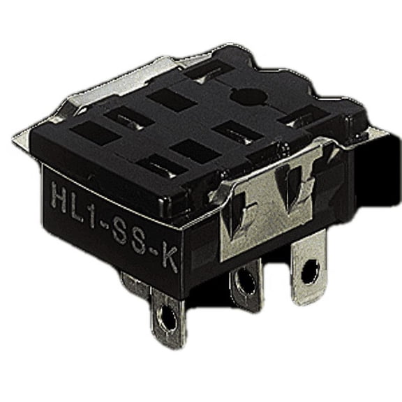 HL1-SS-K   Relay Socket 5Pos Panel Mount 10A250VAC
