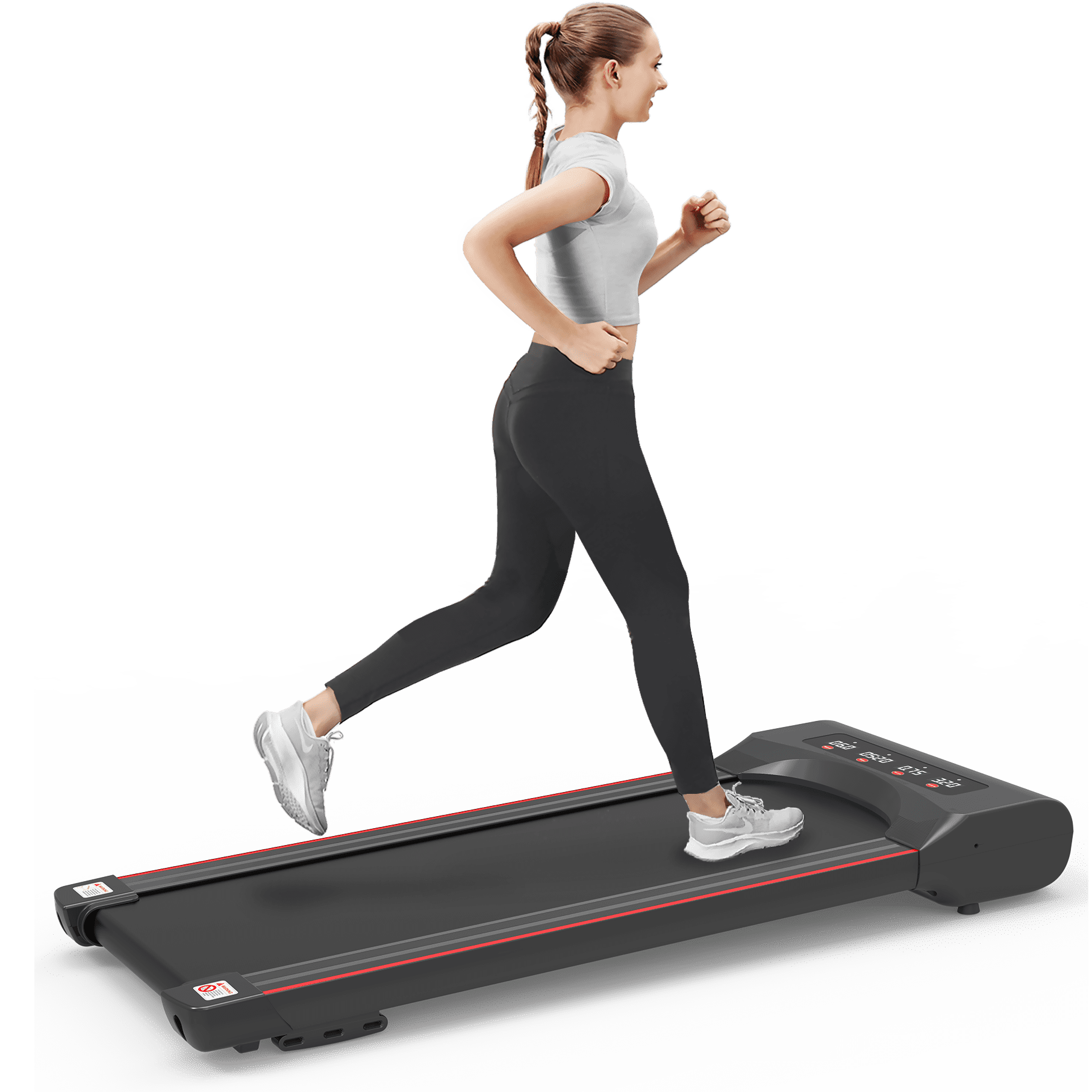 HLAiLL Treadmill for Home,Under Desk Treadmill Portable Walking  Pad,Adjustable Speed, LCD Screen & Calorie Counter, Ultra Thin and Silent,  Intended
