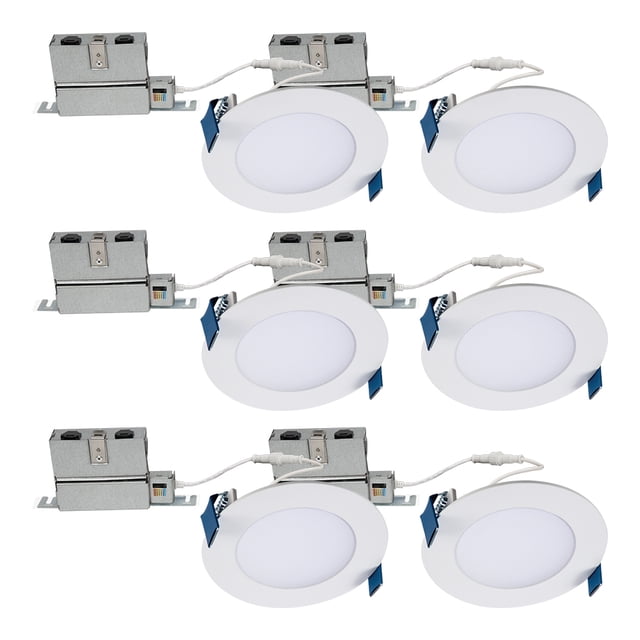 Led Light Recess Free Shipping! HALO 4 in. Adjustable CCT Canless IC Rated Dimmable ...