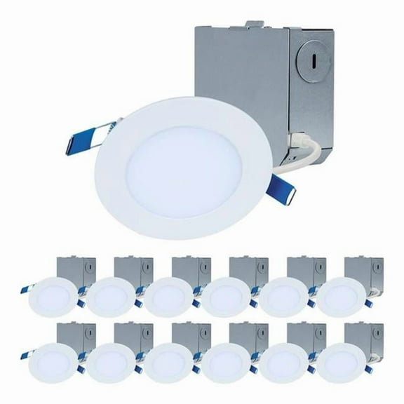 Halo 3019193 4 in. 10W Soft White LED Canless Recessed Downlight