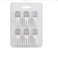 thumbnail image 1 of HLC Aluminum Lug | 35 mm² Wire Connector | Stud Hole | Heavy Duty Electrical Cable Lug | Crimp Type pack of 6, 1 of 4