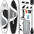 thumbnail image 1 of SOLAVERO 10'6" Inflatable Stand Up Paddle Board, Ultra-Light SUP Board with Accessories, Anti-Slip EVA Deck for Adults, 1 of 8