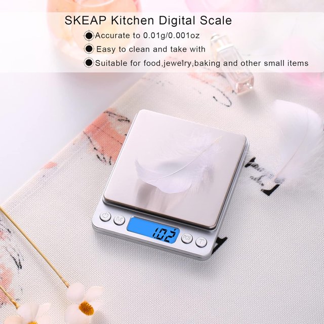 HLJHKJWM Accurate Mini Digital Kitchen Scale for Precise Seasoning with
