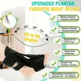 HLJHKJWM Adjustable Premium Plantar Fasciitis Night Splint Ultimate
