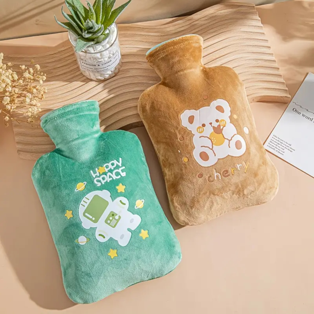 HLJHKJWM Ecofriendly 1pc Water Injection Hot Water Bag Explosionproof