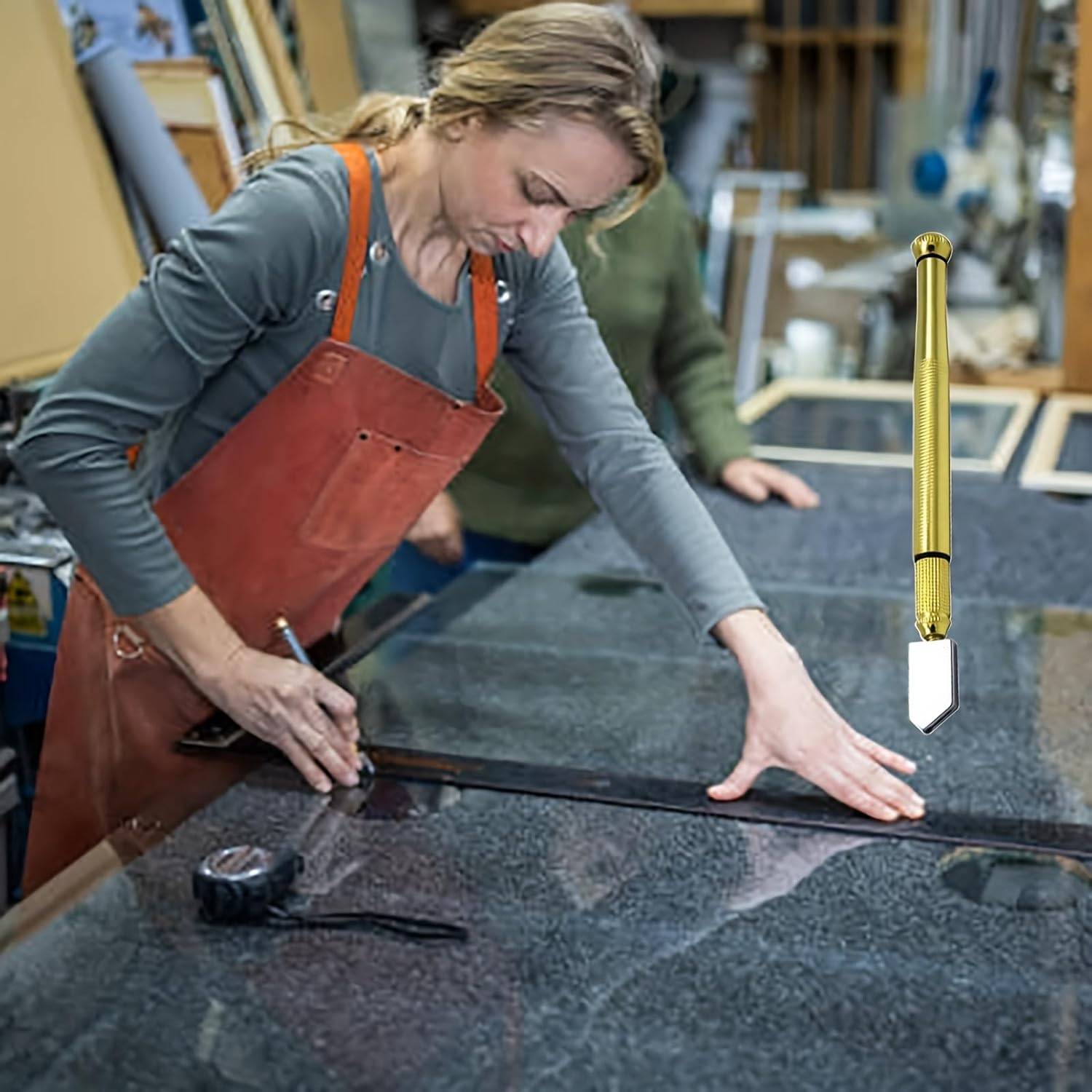 HLJHKJWM HighQuality Durable Glass Cutter for Op Art and DIY Craft