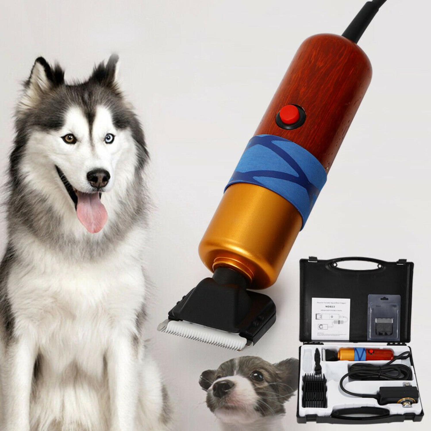 HLJHKJWM NEWCE 200W Electric Sheep Goat Shears Animal Dog Hair Fur