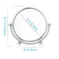 HLJHKJWM TravelFriendly Double Sided 10X/1X Makeup Mirror for Vanity