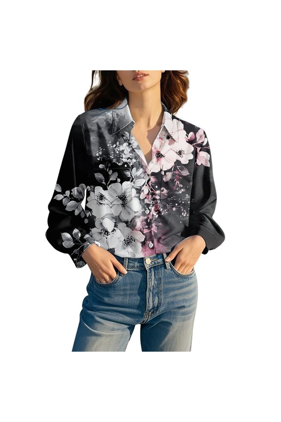 Winter Clothing For Women Cute Print Open Front Knit Cardigan Fall Long Sleeve Loose Casual Polyester Spandex Black S-3Xl