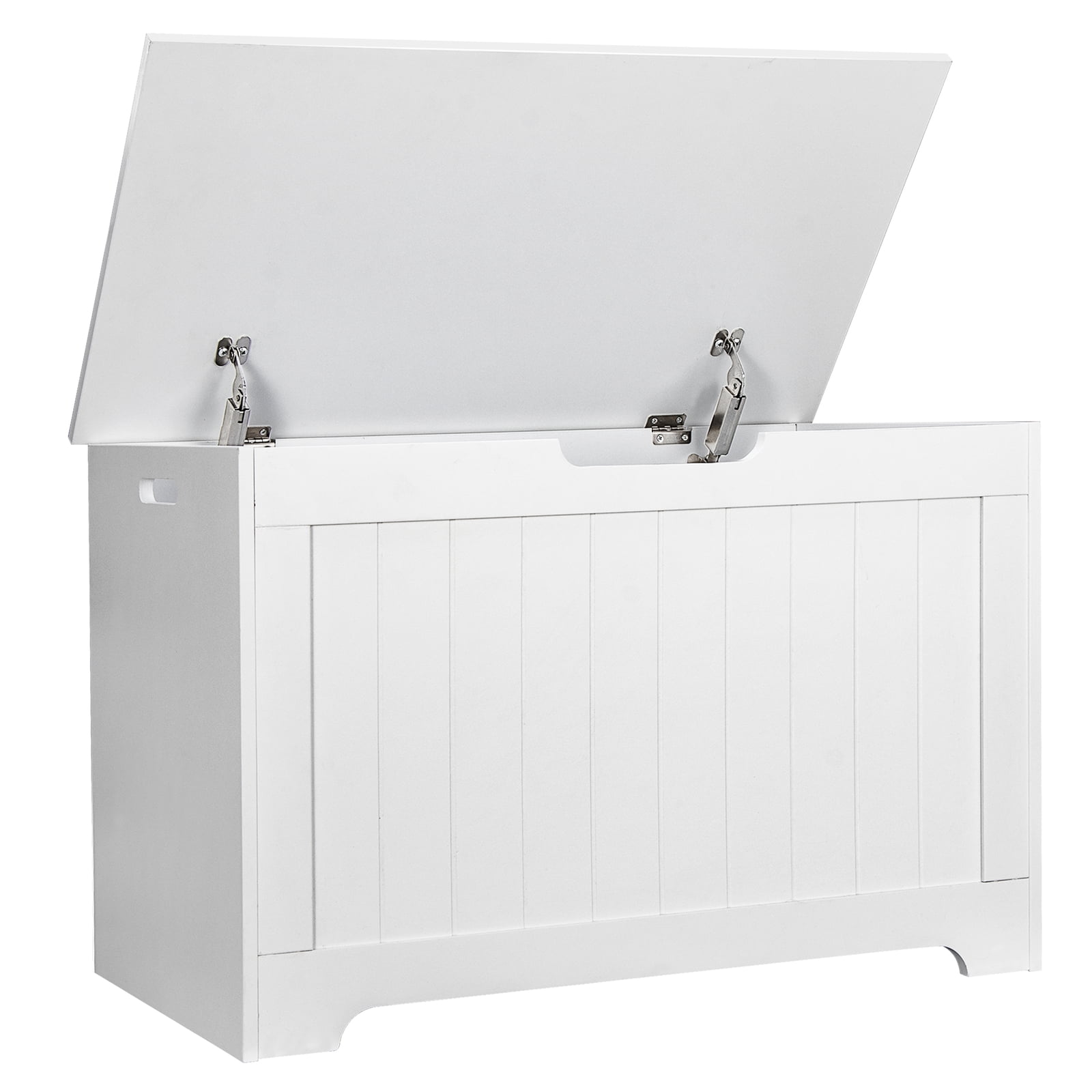 HLL Storage Chest, 30 inches Chest Box Organizer with 2 Safety Hinges ...