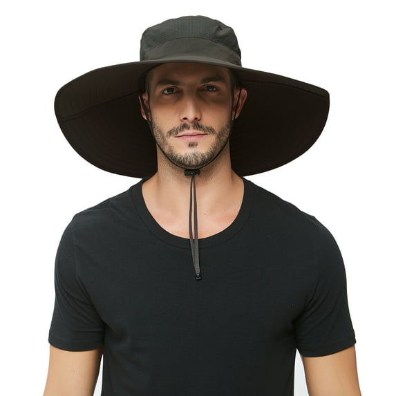 HLLMAN Super Wide Brim Sun Hat For Mens/Womens,Floppy summer Hat For Fishing/Hiking/Gardening