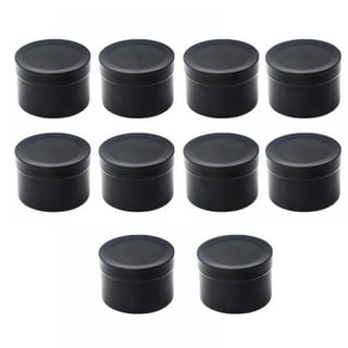 Hearth & Harbor 8 Oz, 24 Pack Black And White Abstract DIY Candle Containers  with Lids - Tin Candle Jars for Making Candles - Metal Candle Jars - Bulk  Tins Storage for Candle 