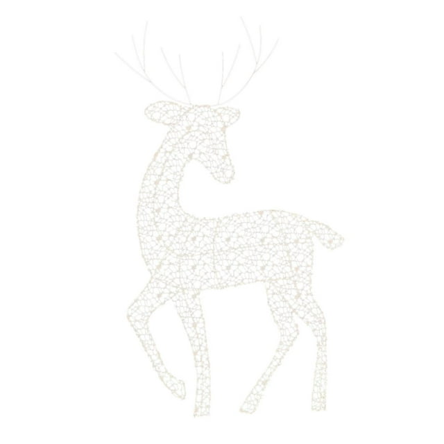HLONK 2023 Reindeer Family Lighted 2D Deer Christmas Decor With Led ...