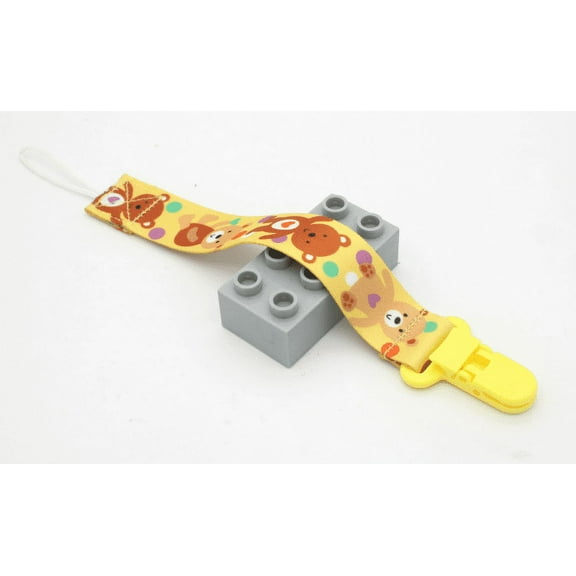 HLONK Baby products Pacifier chain strap pacifier rope webbing strap to prevent chain tiger 4pcs