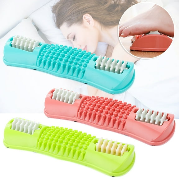 HLONK Foot Roller, Ergonomic Designed Plantar Fasciitis Massage Roller for Relieving Plantar Fasciitis, Foot Arch Pain, Myofascial Pain Syndrome Red