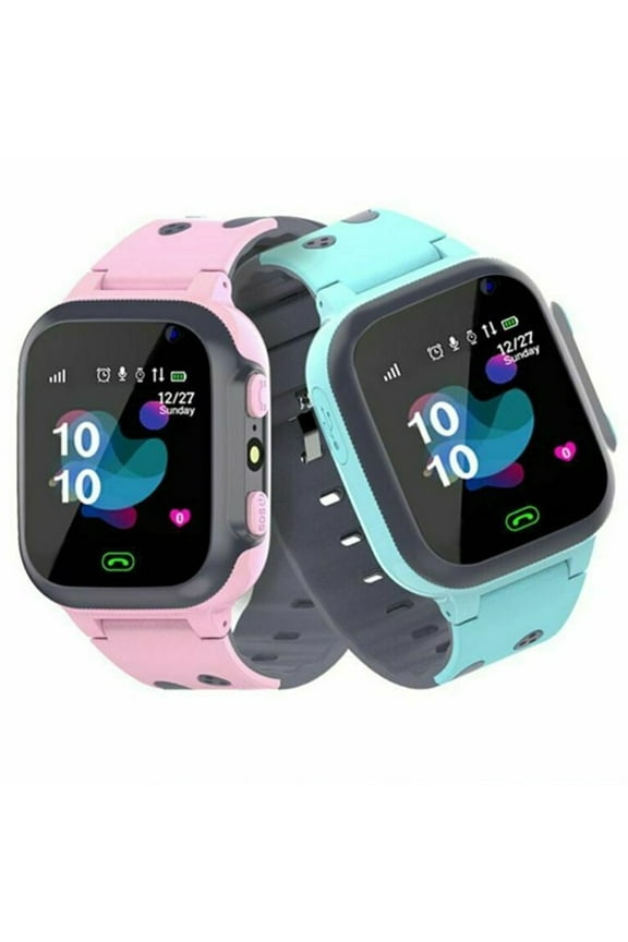 Kids Waterproof Smartwatch with GPS/LBS Tracker - Boys & Girls Waterproof with SOS Camera Anti-Lost Games,Take pictures,Alarm Pedometer WiFi Wrist Watch
