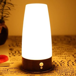 Ivation 12-LED Battery Operated Motion Sensing Table Lamp